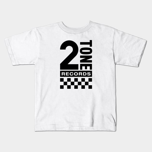 2 Tone Records Kids T-Shirt by Timeless Chaos